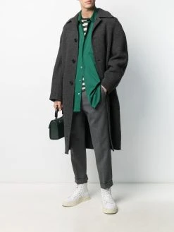 AMI Paris pantalon court à plis