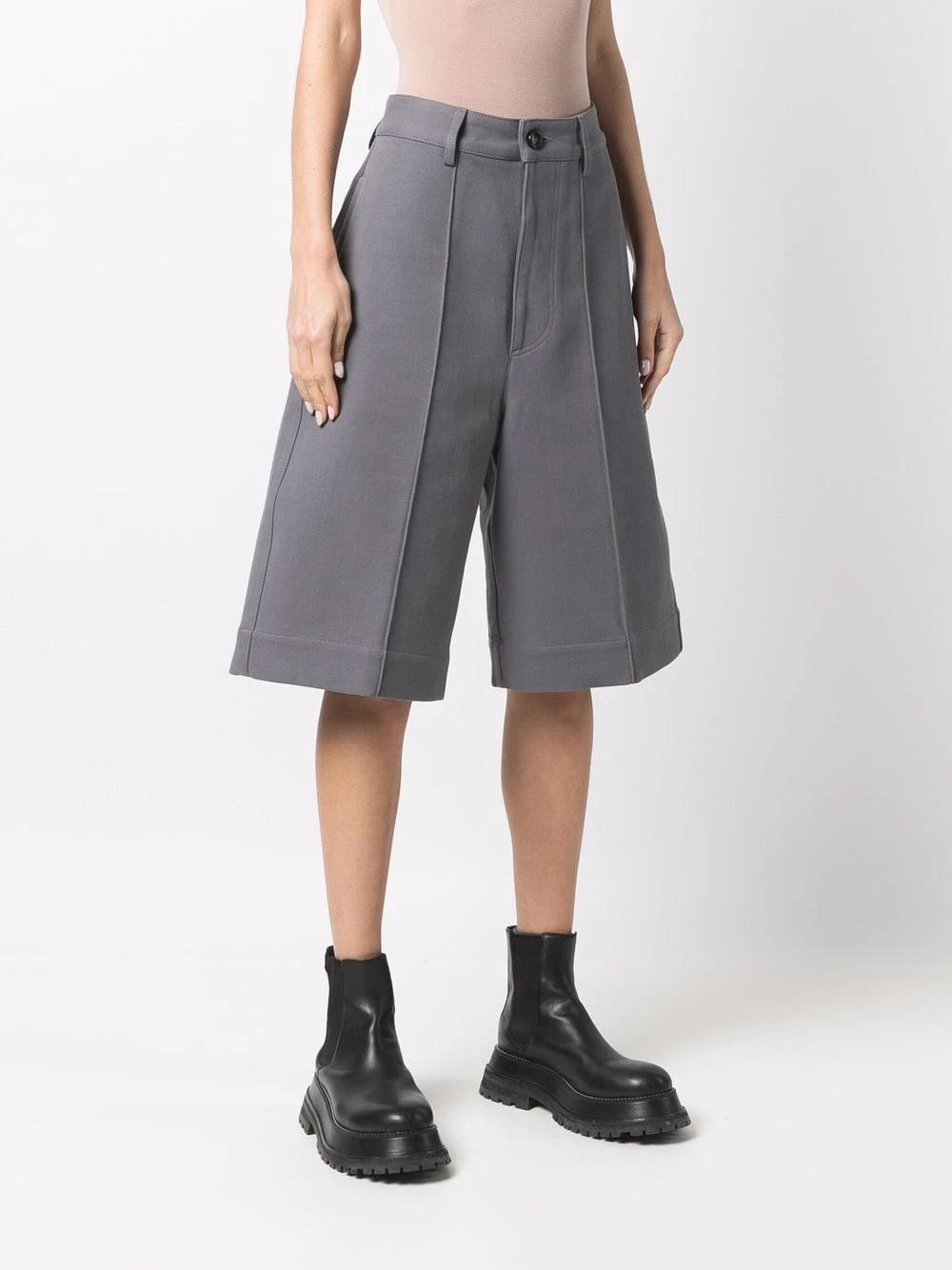 AMI Paris Prix De Lancement Pantalon ample court pantalons raccourcis femme 3 AMI Paris pantalon ample court