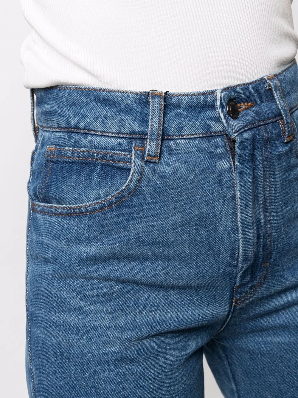 Prix Jamais Vus AMI Paris Jean évasé à taille haute jeans évasés femme 5 AMI Paris jean évasé à taille haute