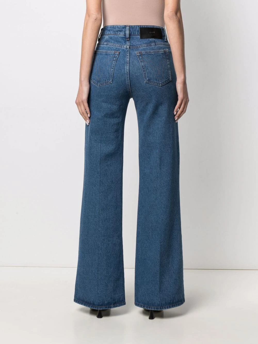 Prix Jamais Vus AMI Paris Jean évasé à taille haute jeans évasés femme 4 AMI Paris jean évasé à taille haute