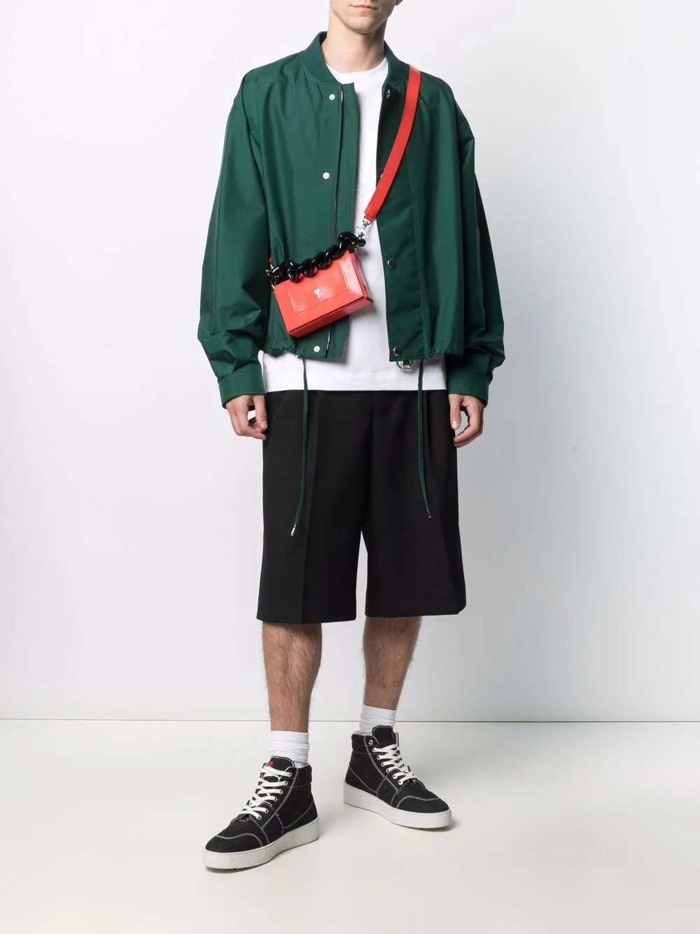 AMI Paris Veste bomber Ami de Cœur Prix Gelé vestes bomber femme 2 AMI Paris veste bomber Ami de Cœur