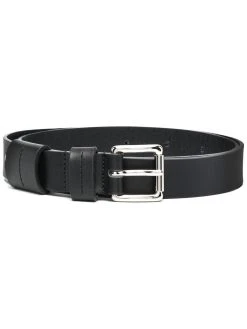 AMI Paris ceinture en cuir à boucle carrée