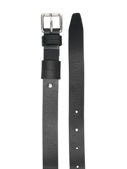 AMI Paris ceinture en cuir à boucle carrée