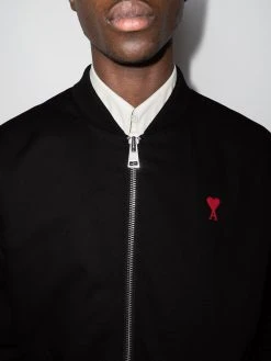 AMI Paris Vendre-Réclame Veste bomber Ami De Coeur à fermeture zippée vestes bomber homme 8 AMI Paris veste bomber Ami De Coeur à fermeture zippée
