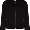 AMI Paris veste bomber Ami De Coeur à fermeture zippée