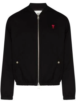 AMI Paris veste bomber Ami De Coeur à fermeture zippée