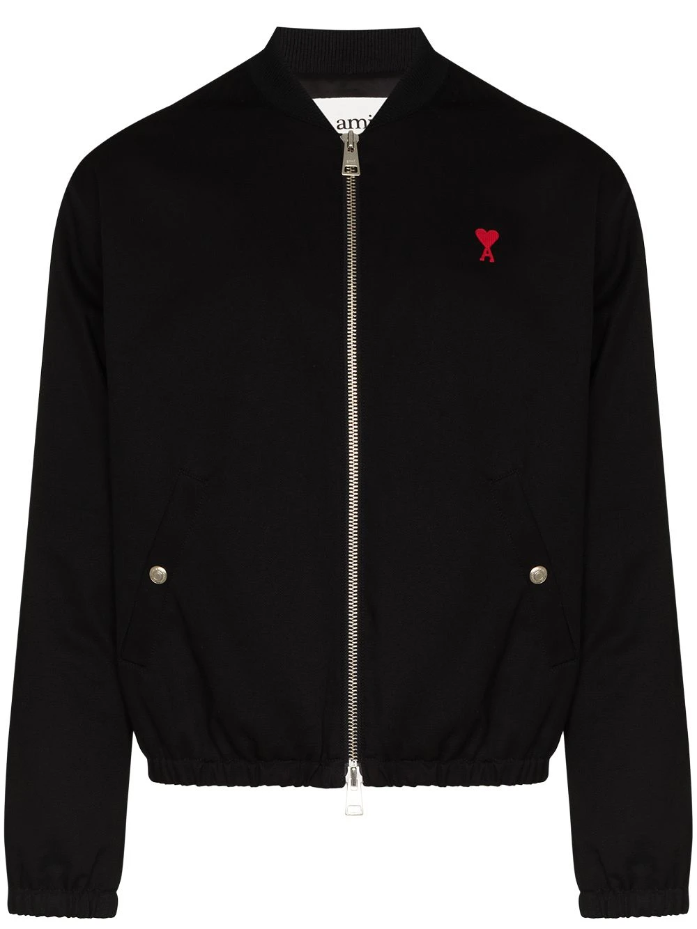 AMI Paris Vendre-Réclame Veste bomber Ami De Coeur à fermeture zippée vestes bomber homme 1 AMI Paris veste bomber Ami De Coeur à fermeture zippée