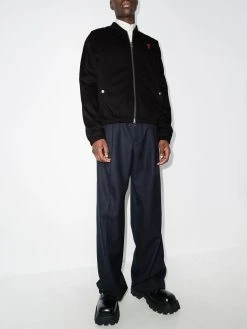 AMI Paris Vendre-Réclame Veste bomber Ami De Coeur à fermeture zippée vestes bomber homme 9 AMI Paris veste bomber Ami De Coeur à fermeture zippée