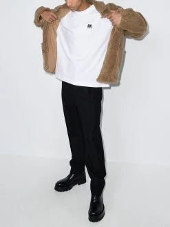 AMI Paris t-shirt à logo brodé