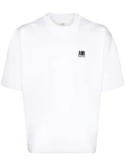 AMI Paris t-shirt à logo brodé