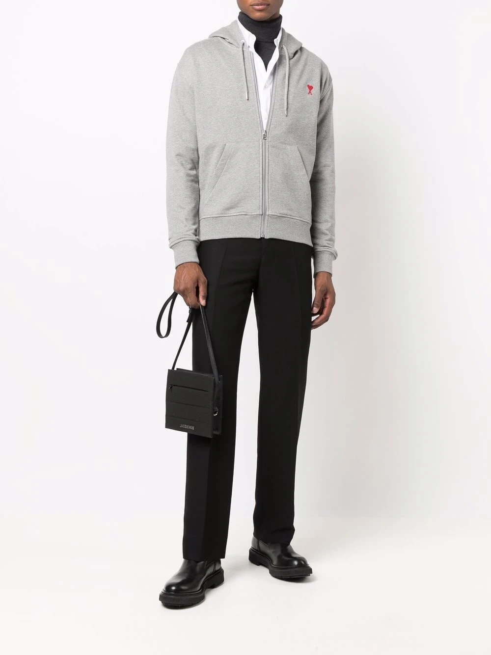 AMI Paris Réduction Hoodie à motif Ami de Coeur hoodies homme 2 AMI Paris hoodie à motif Ami de Coeur