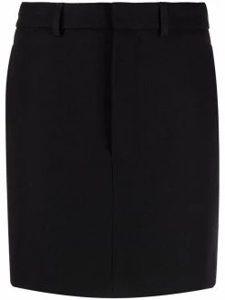 AMI Paris jupe droite à taille haute