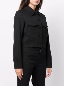 AMI Paris Surchemise à boutonnière Vendre vestes cintrées femme 7 AMI Paris surchemise à boutonnière