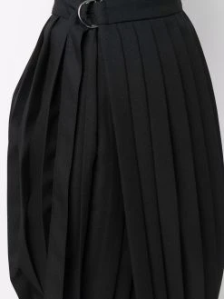 AMI Paris jupe mi-longue plissée