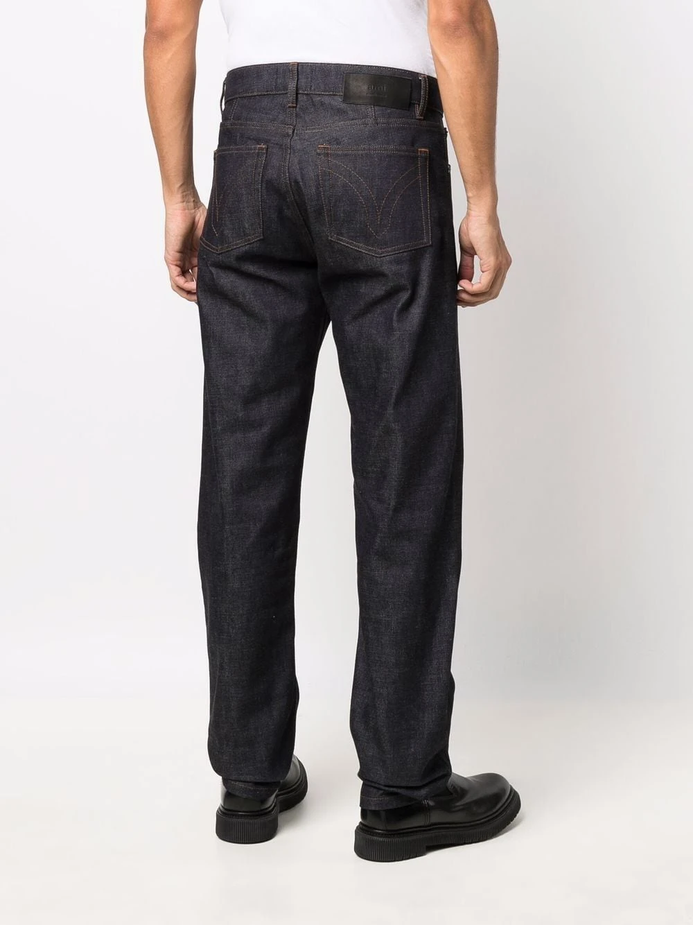 Promos AMI Paris Jean à coupe droite jeans regular & jeans droits homme 4 AMI Paris jean à coupe droite