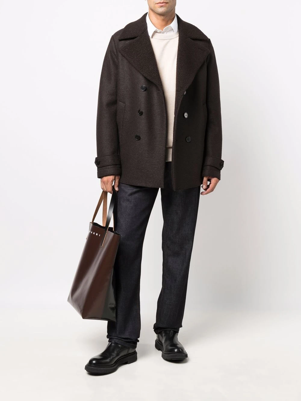 Promos AMI Paris Jean à coupe droite jeans regular & jeans droits homme 2 AMI Paris jean à coupe droite