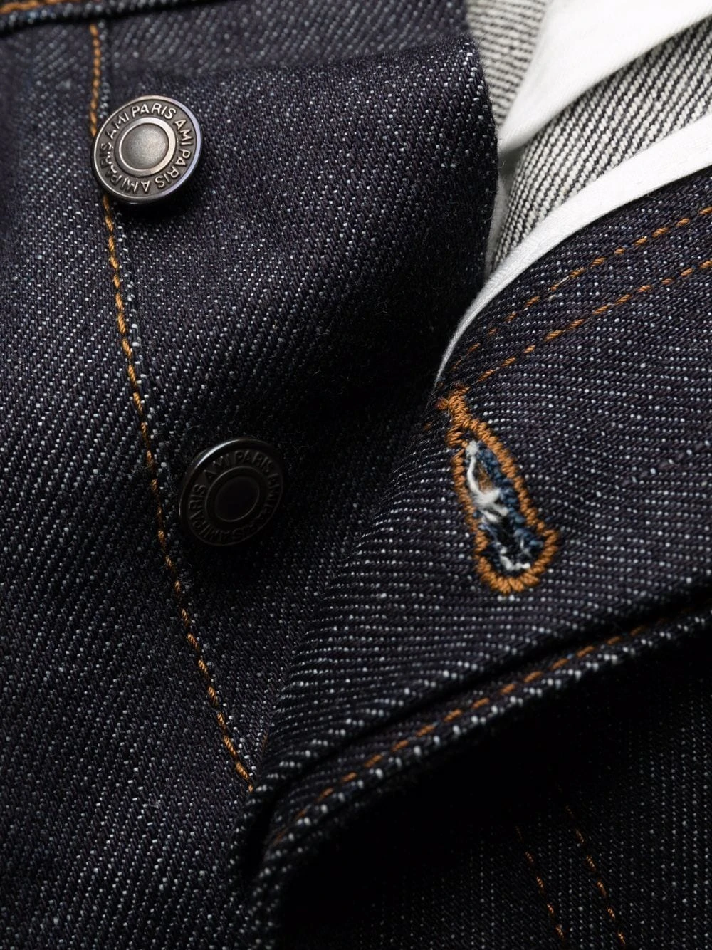 Promos AMI Paris Jean à coupe droite jeans regular & jeans droits homme 6 AMI Paris jean à coupe droite