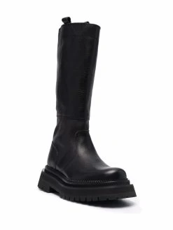 AMI Paris bottes à semelle crantée