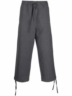 AMI Paris pantalon de jogging à taille élastiquée