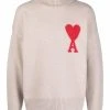 AMI Paris pull Ami de Coeur à col roulé