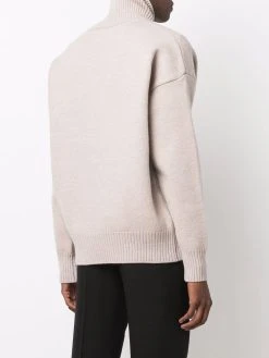 AMI Paris pull Ami de Coeur à col roulé