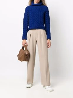 AMI Paris pantalon de tailleur à taille haute