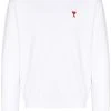 AMI Paris logo embroidered sweatshirt