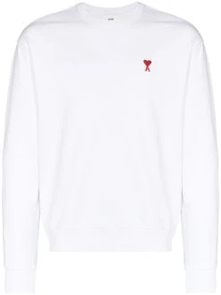 AMI Paris logo embroidered sweatshirt