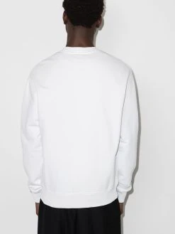 AMI Paris Soldes Logo embroidered sweatshirt homme 7 AMI Paris logo embroidered sweatshirt