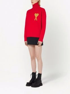 Prix Abordable AMI Paris Pull Ami de Coeur pulls femme 8 AMI Paris pull Ami de Coeur