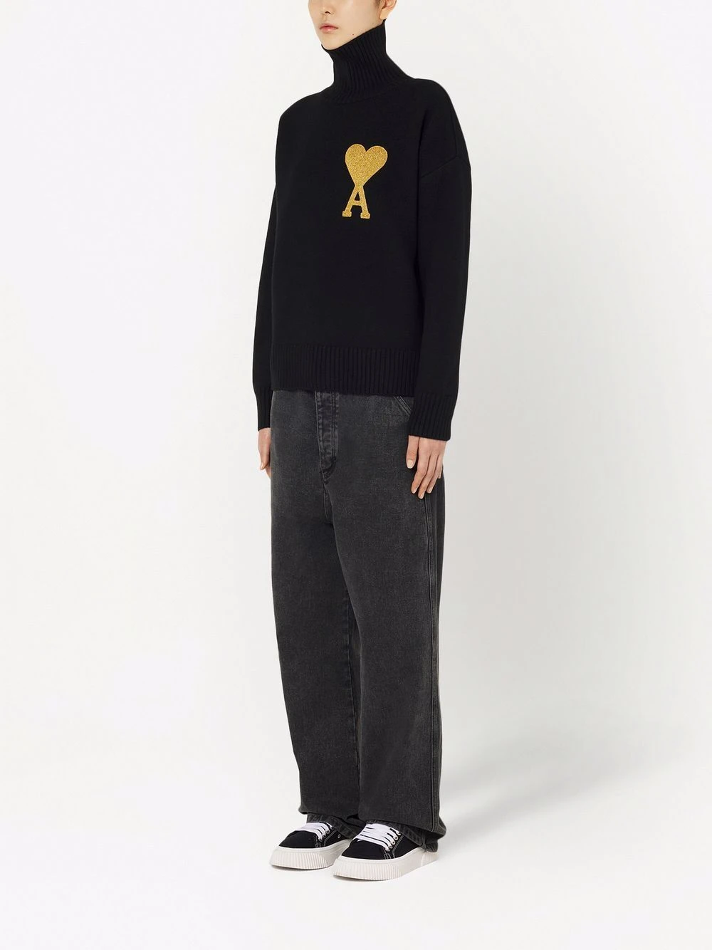 AMI Paris Pull Ami de Coeur Soldes pulls femme 3 AMI Paris pull Ami de Coeur